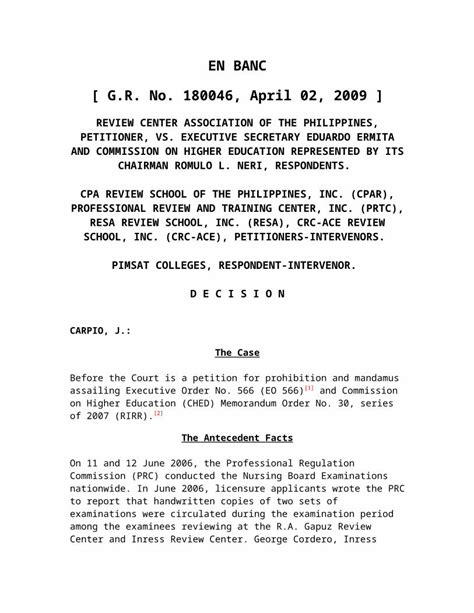 cpar vs resa|G.R. No. 180046 .